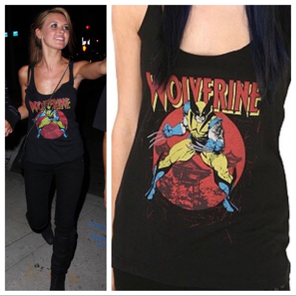Vintage Comic Wolverine Tank